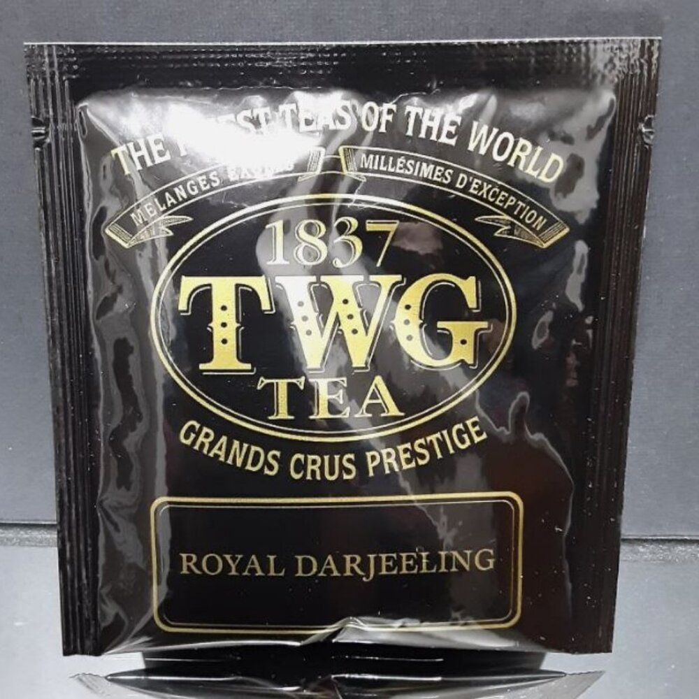 TWG Tea ~ ROYAL DARJEELING ~ Black ~ 25 Cotton Tea Bags ~ Bulk ~ Singapore